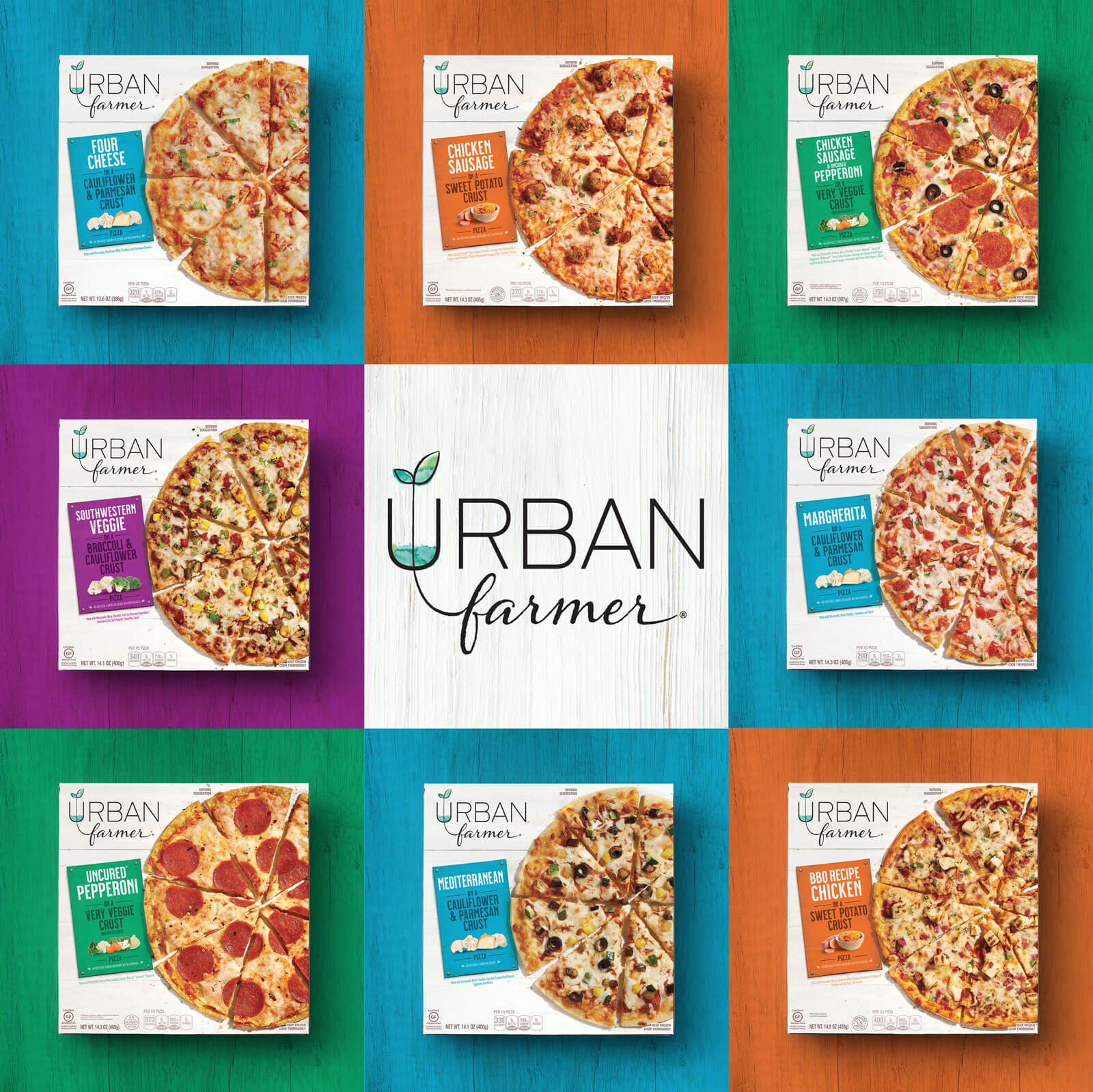 Urban Farmer VeggieCrust Pizzas Pivot Forward