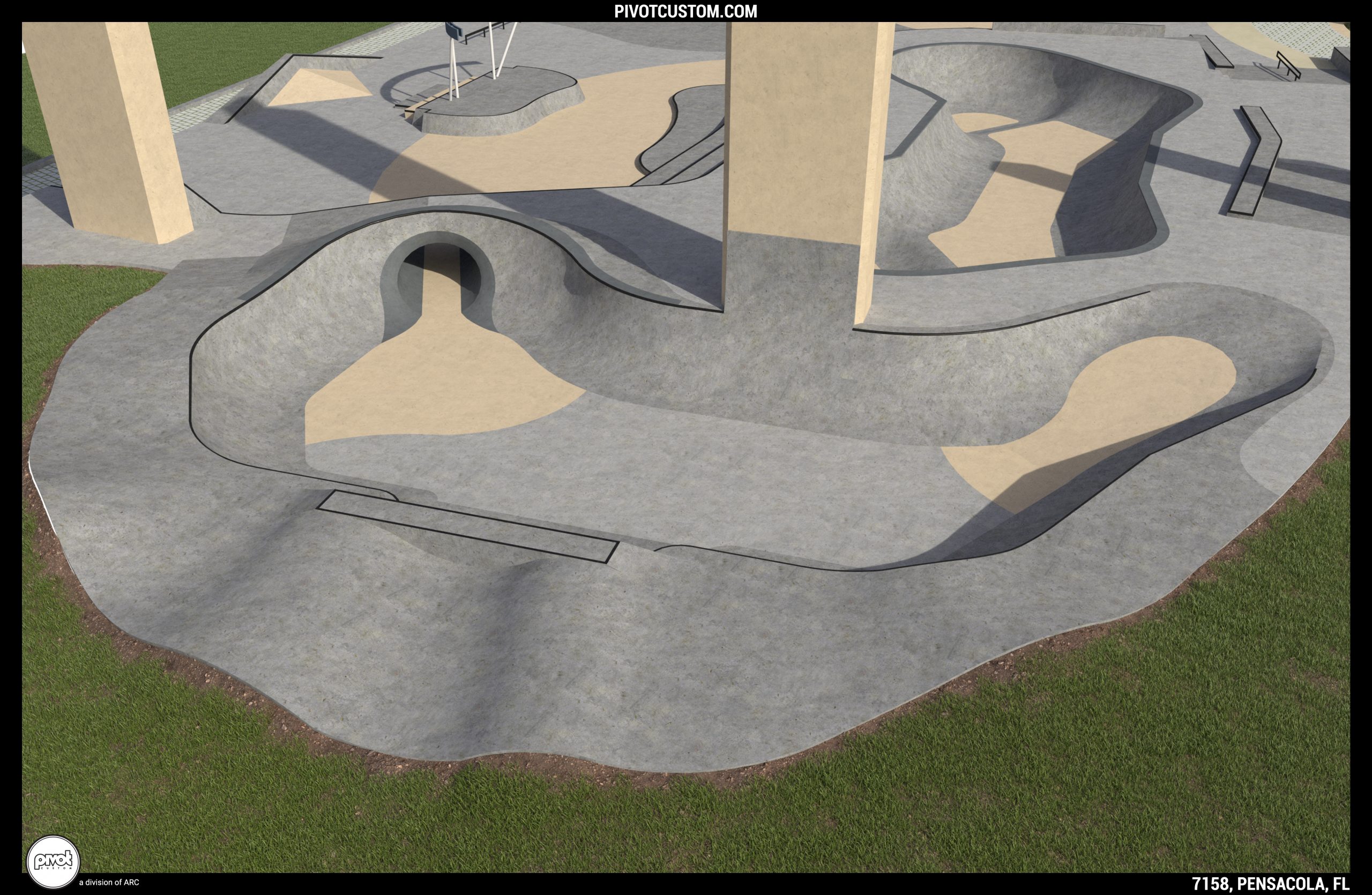 Pensacola Pivot Skate parks
