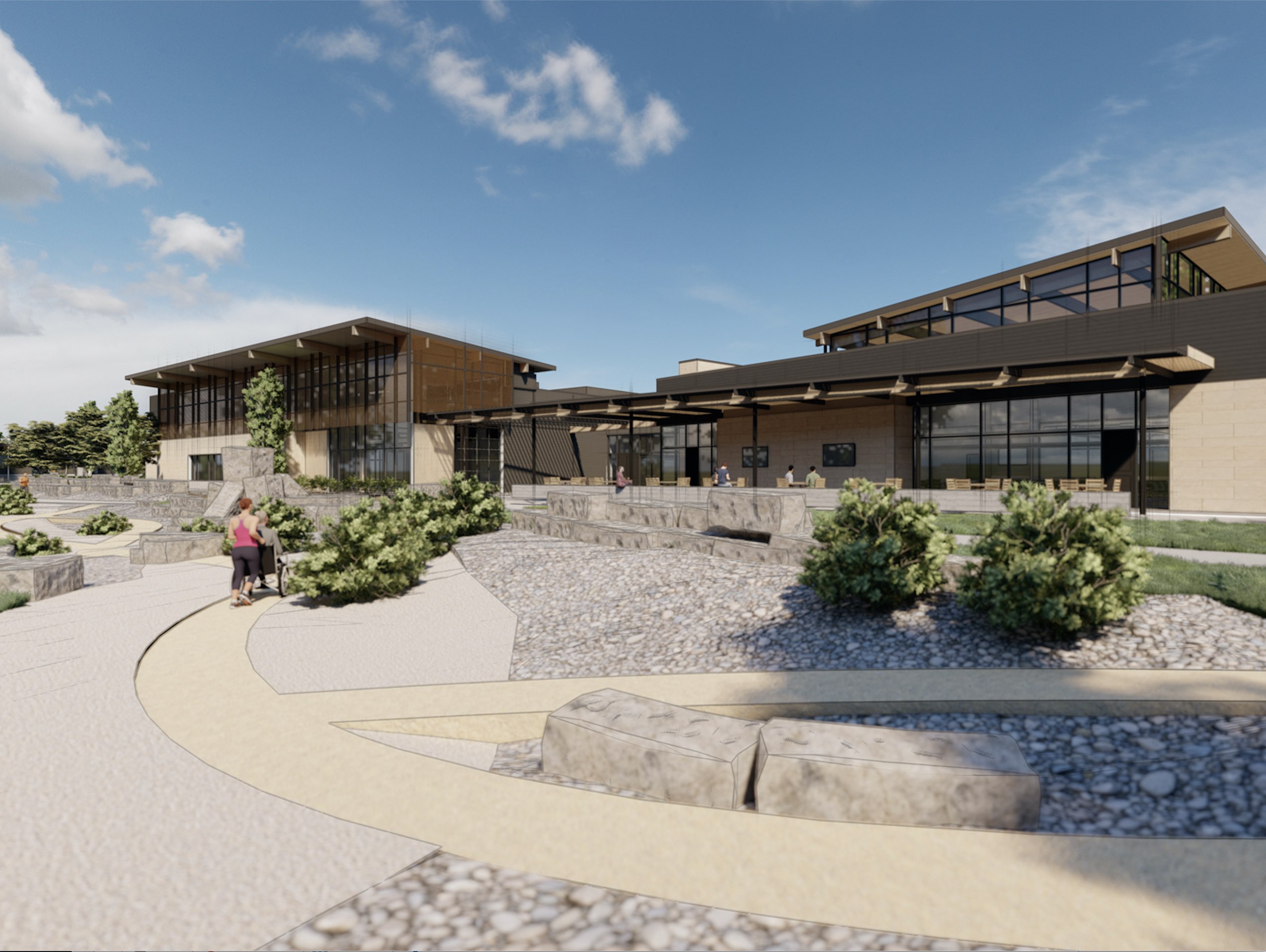 Idaho Outdoor Fieldhouse Pivot North Architecture