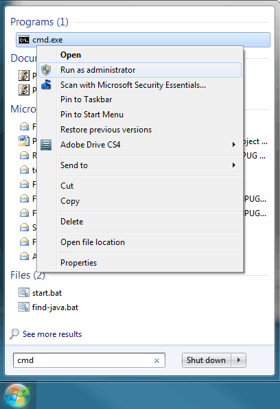 Installing MSI Files as an Administrator