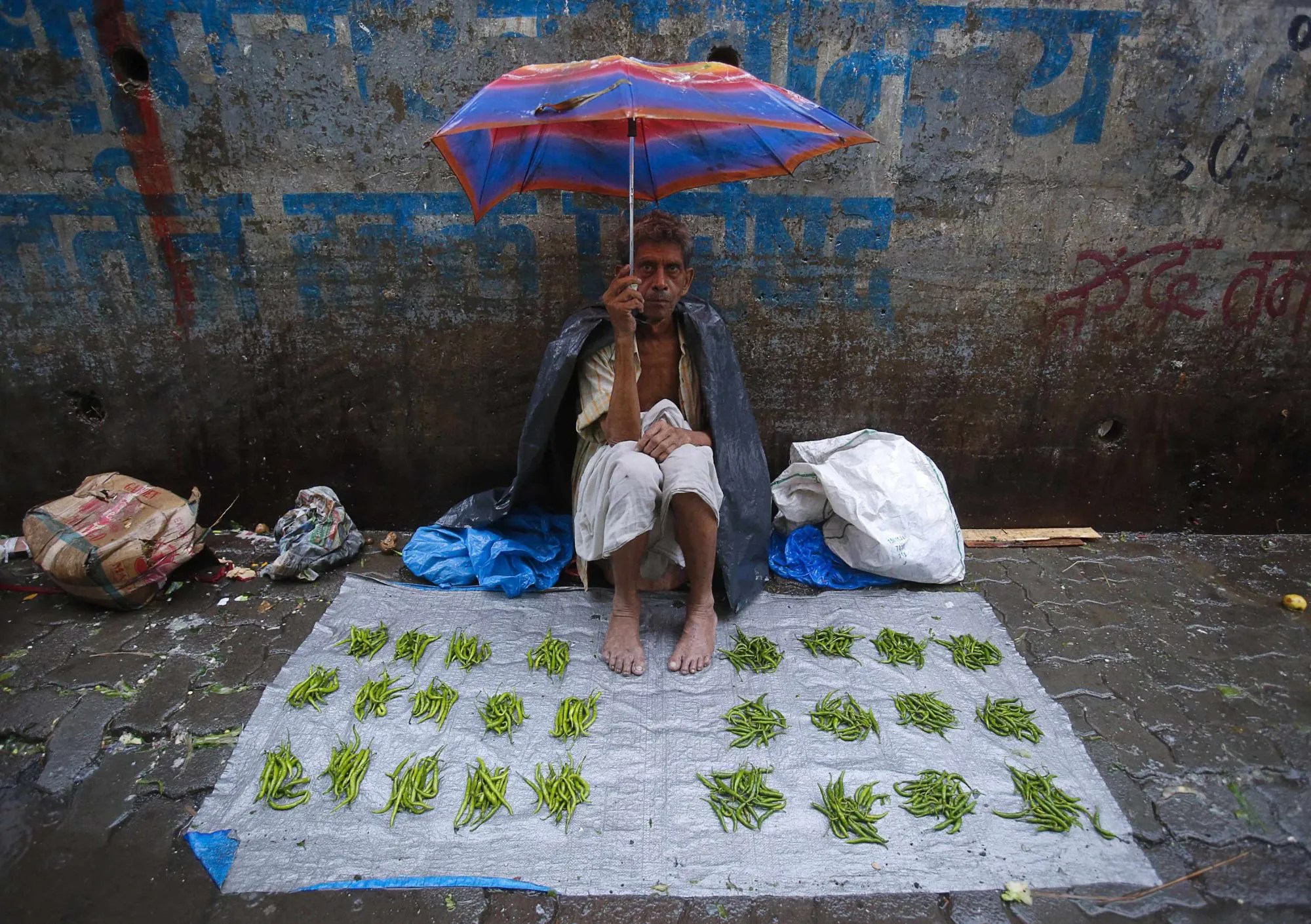 Heavy Rain Showers in India