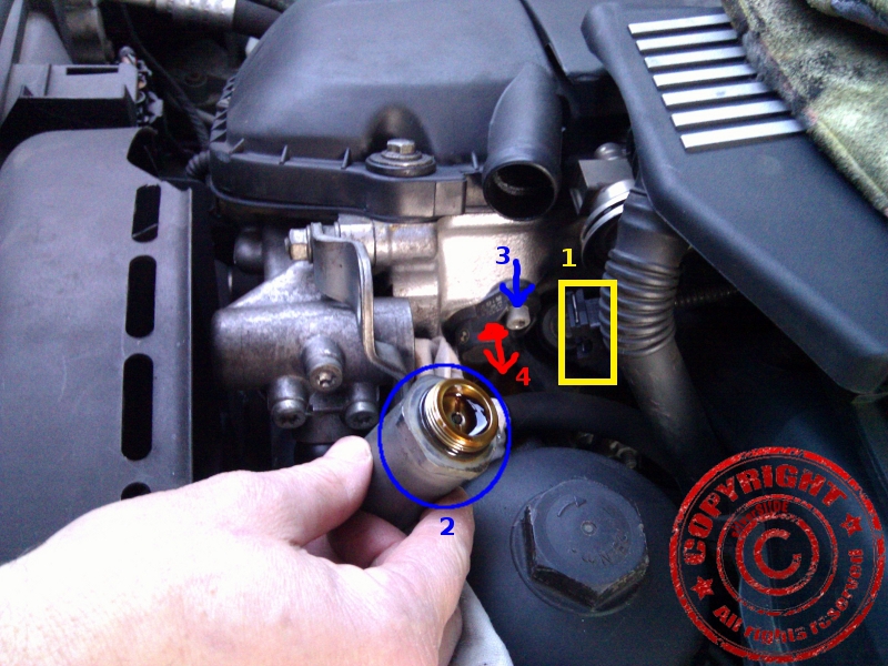 E46 [How2 E46/M52B25TÜ] Nockenwellensensor wechseln DriversForum