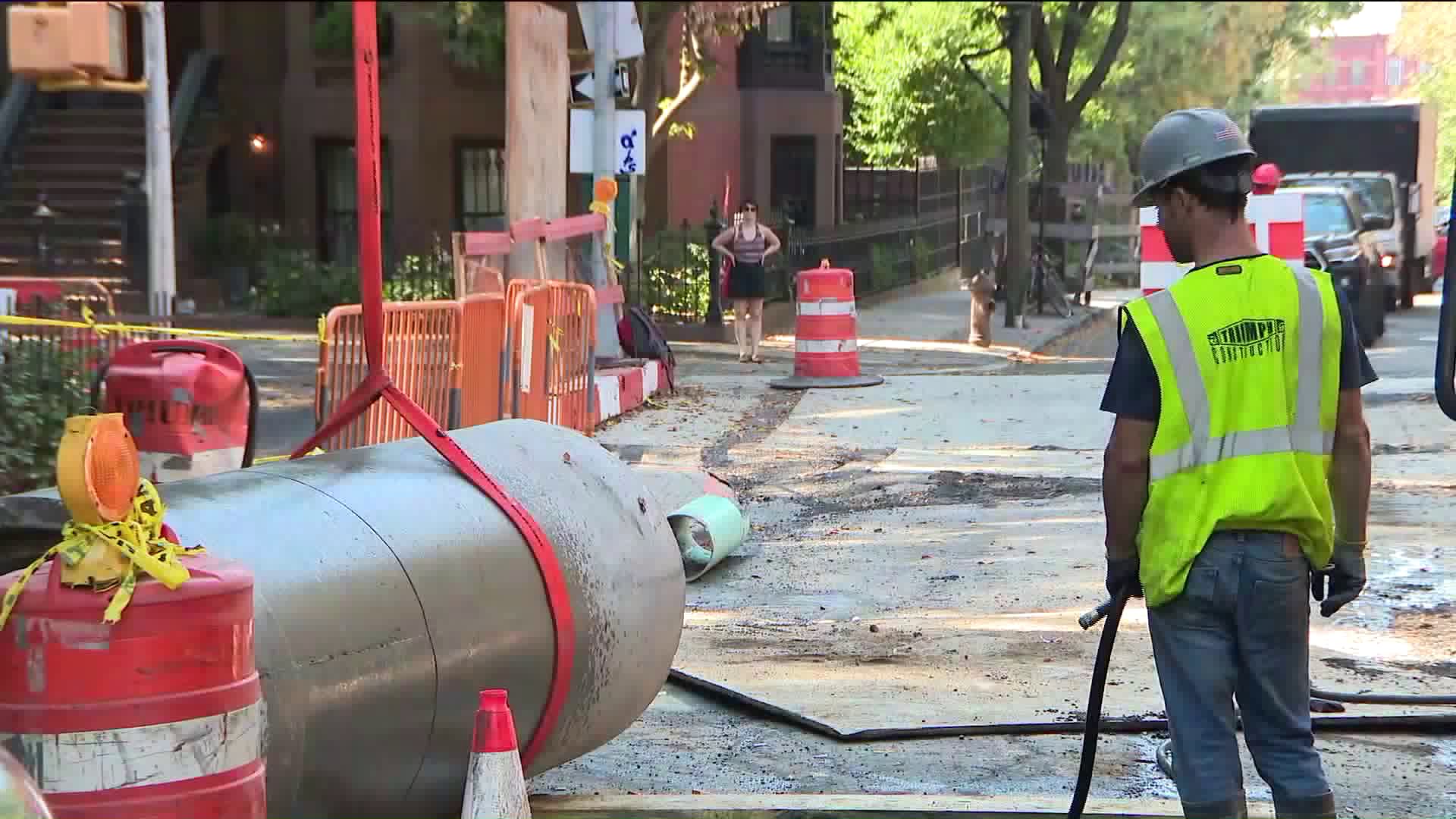 City sewer project causes major problems in Park Slope PIX11