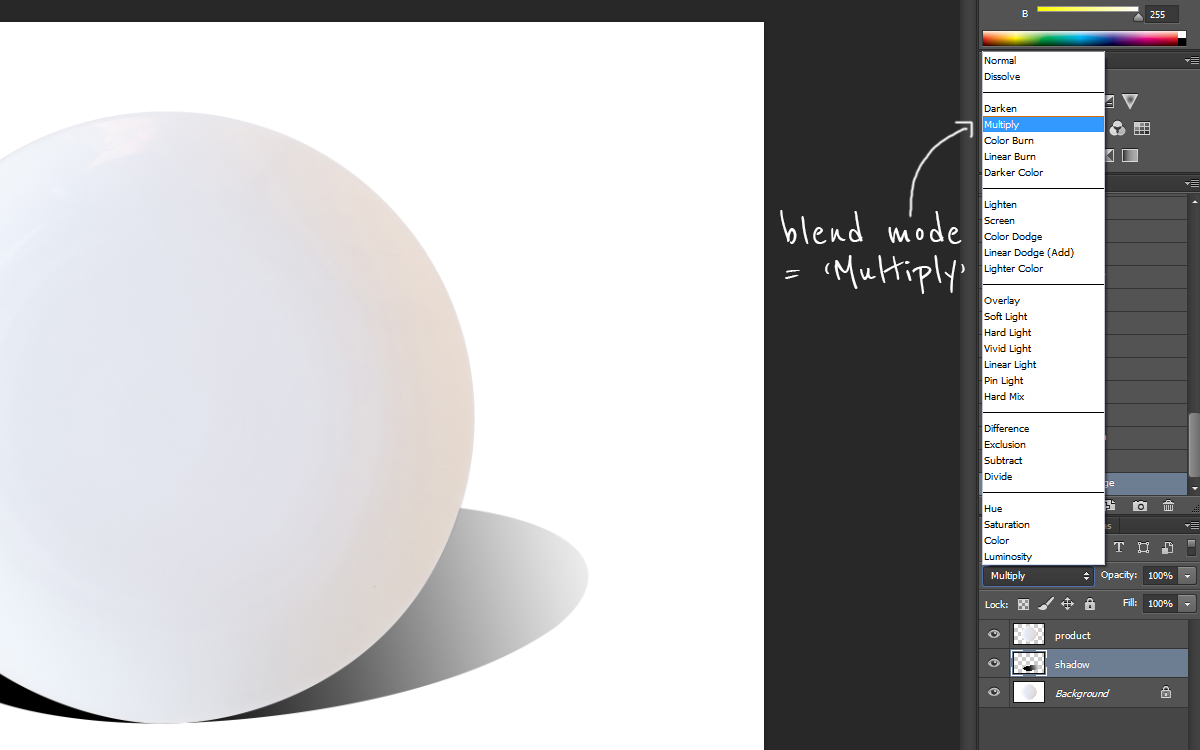 How to Add a Drop Shadow to Your Product Images