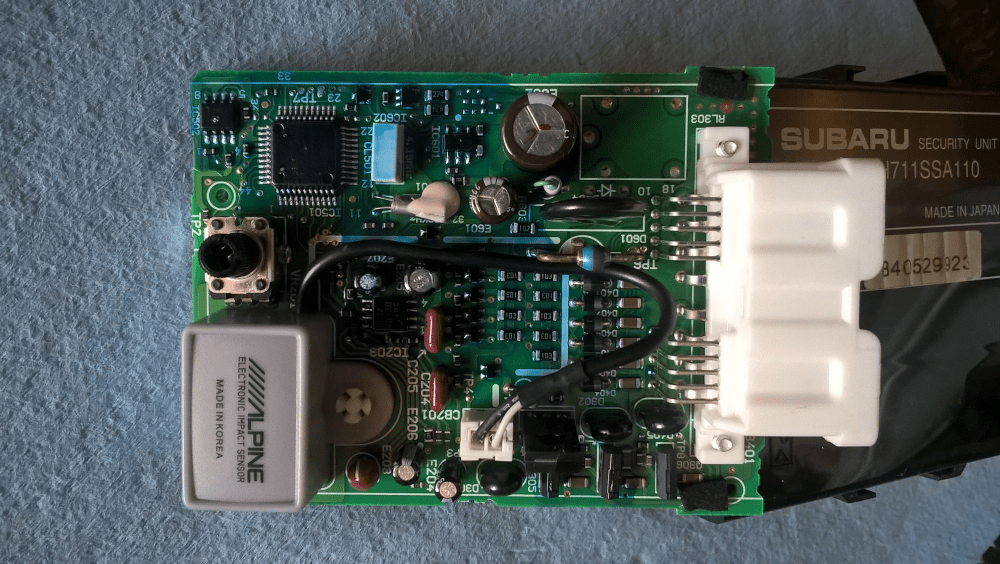 2005-2008 Subaru Forester stuck in Valet mode – PiXCL Automation Tech Notes