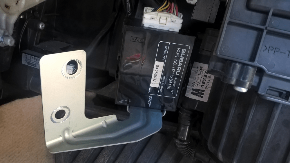 20052008 Subaru Forester stuck in Valet mode PiXCL Automation Tech Notes