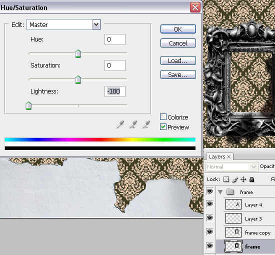 Learn to create a Fantastic Grayscale Wallpaper in