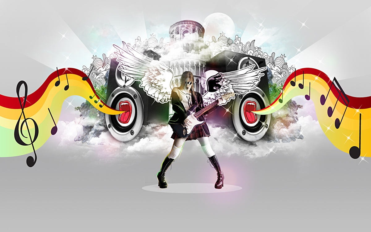 How to Create a Music Concept Design in Graphic design
