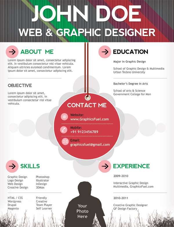 25 Creative CV Templates that Will Make You Stand Out