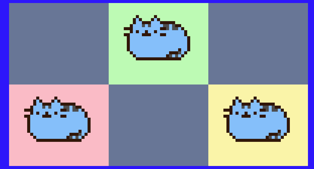 Pusheen Cat Pixel Art Grid Images
