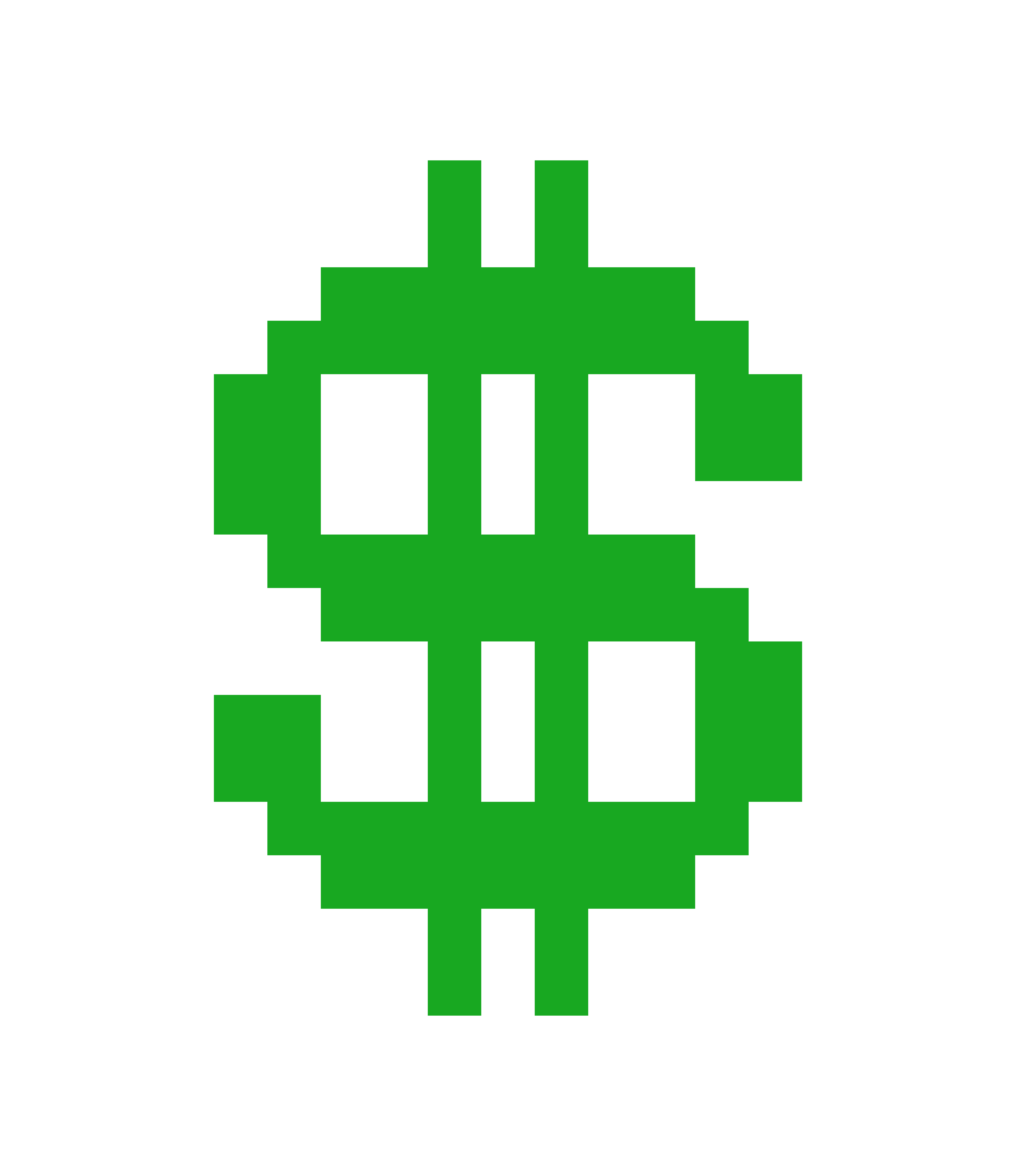 dollar sign Pixel Art Maker