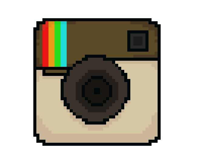 Log In Instagram Pixel Art Characters Cool Pixel Art Pixel Art Games Images
