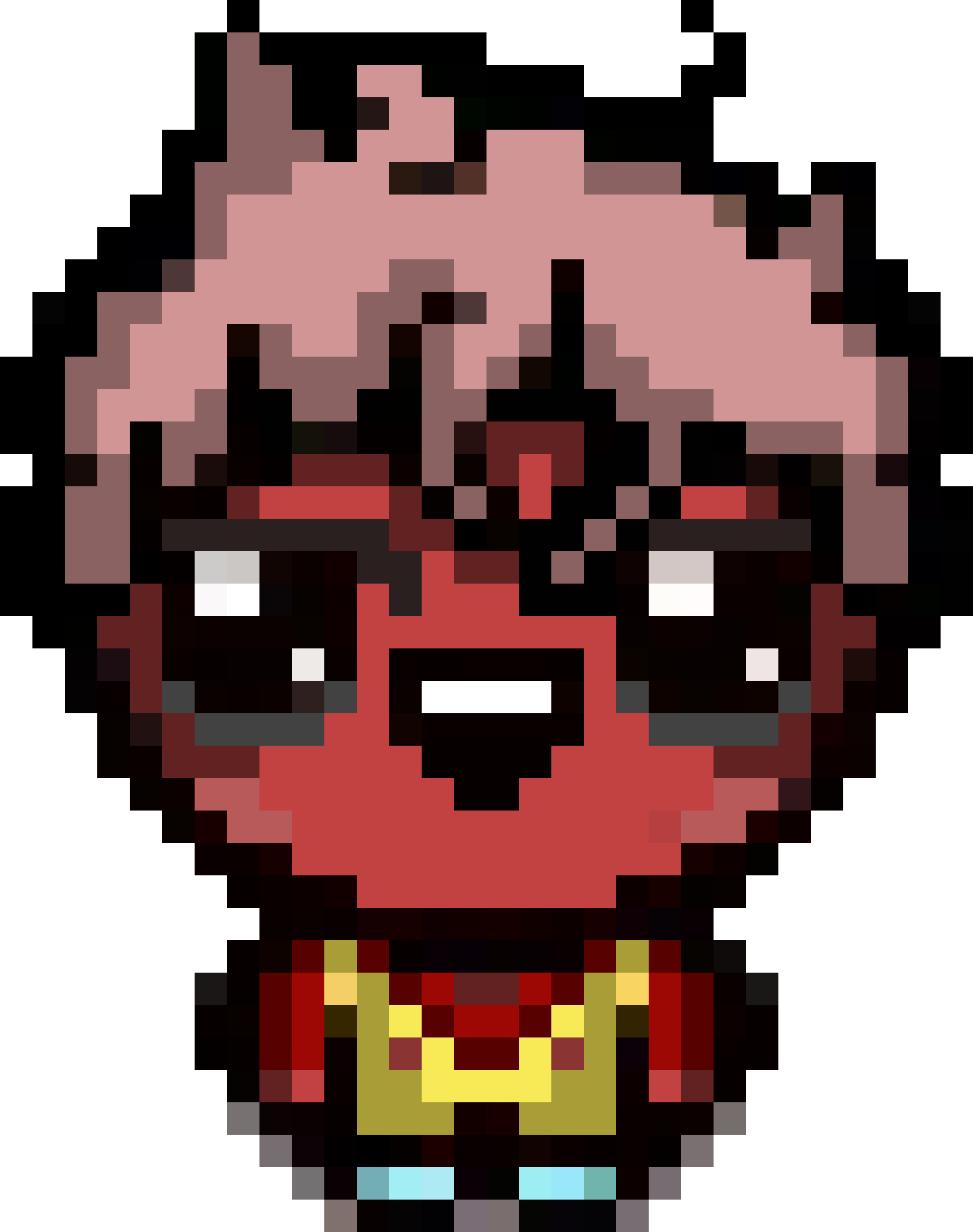 The Binding of Isaac Rebirth (Isaac) Pixel Art Maker