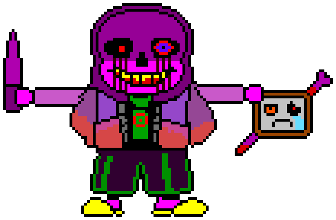 Satsujinki Barney Sprite Pixel Art Maker