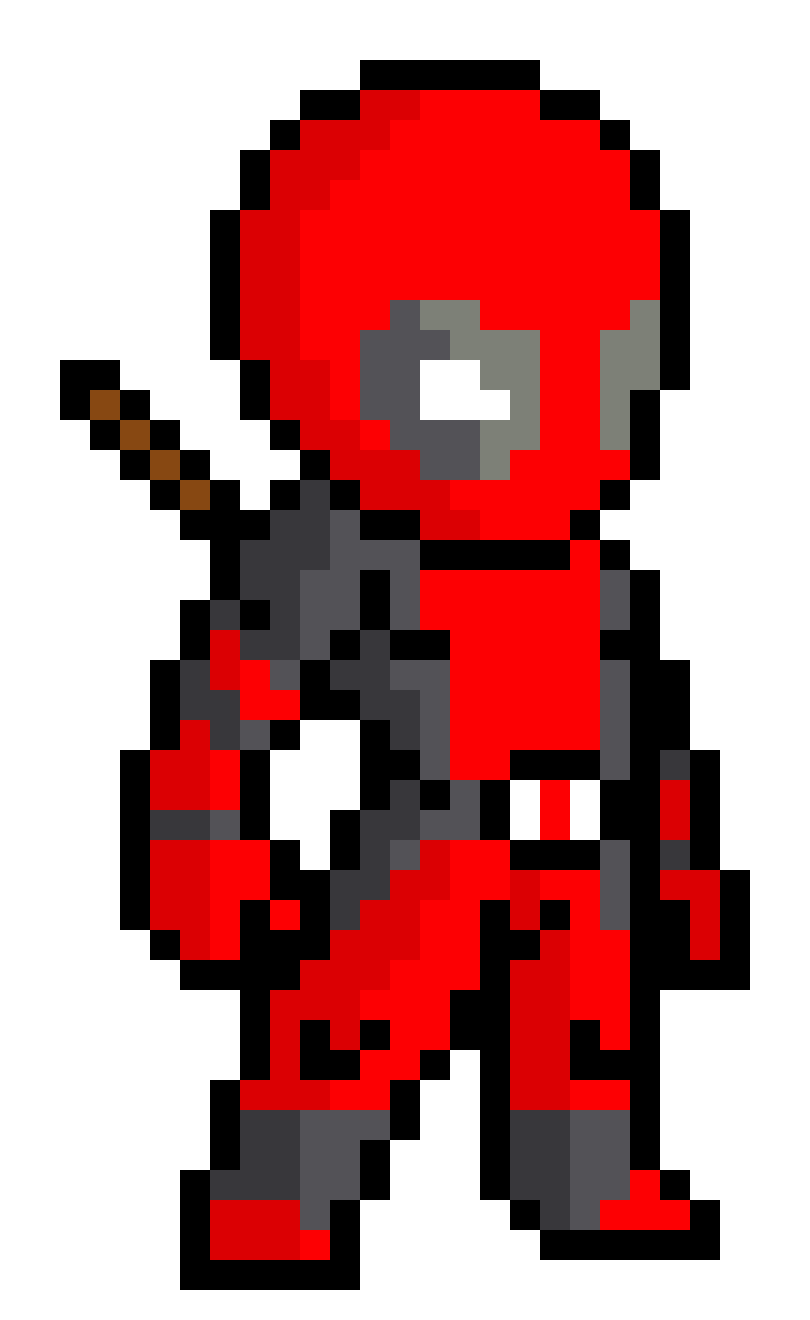 Deadpool Pixel Art Maker