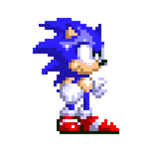 Sonic 3 & Knuckles sprite pixel 1994 Pixel Art Maker