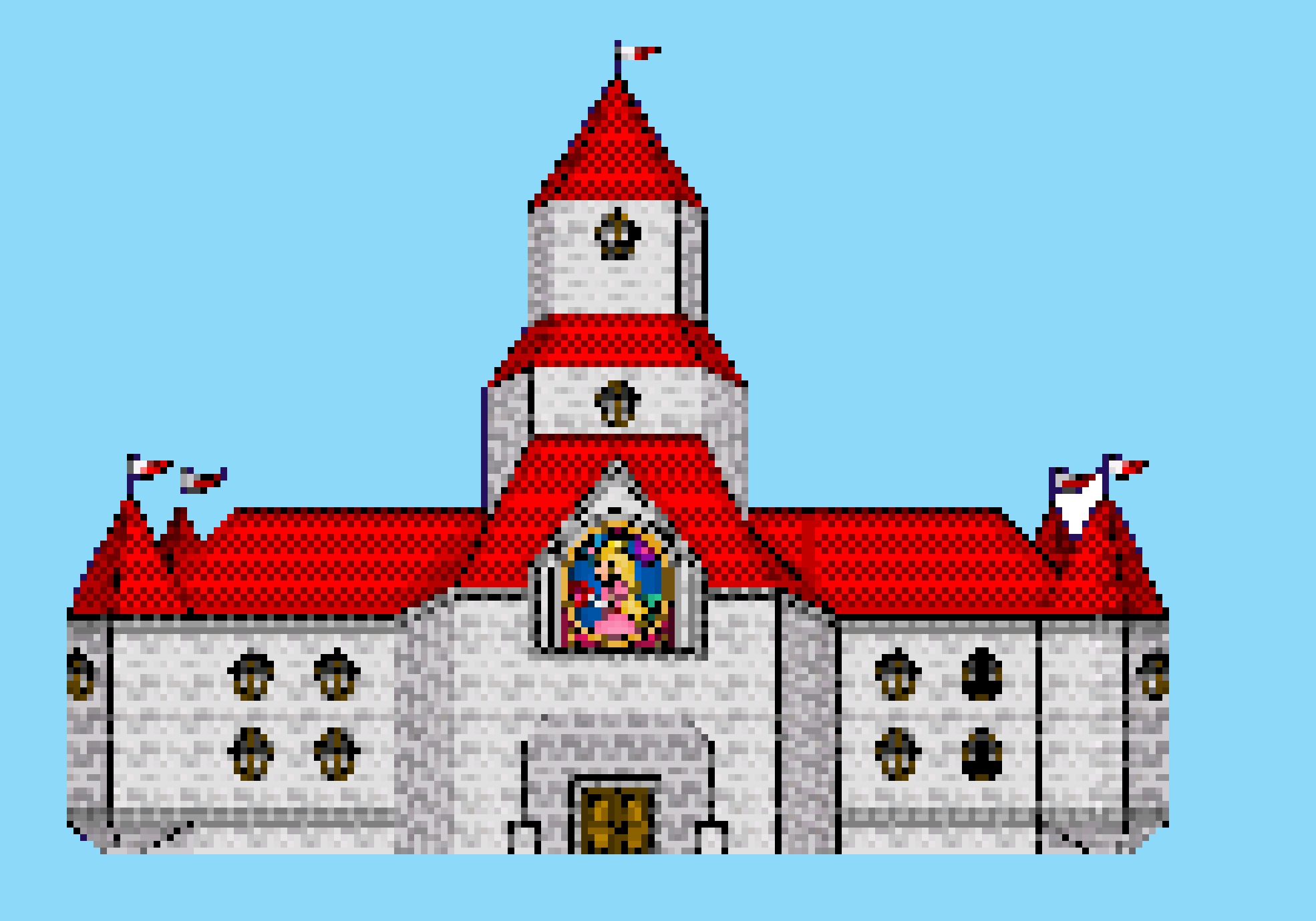 castle Pixel Art Maker