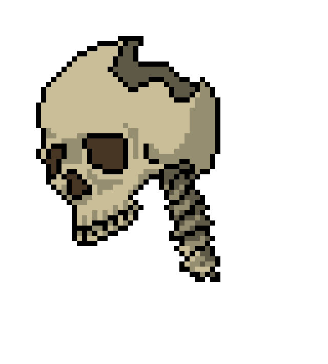skull Pixel Art Maker
