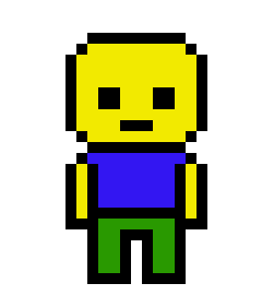 How To Draw Pikachu In Pixel Art Creator Roblox Youtube pixel art roblox