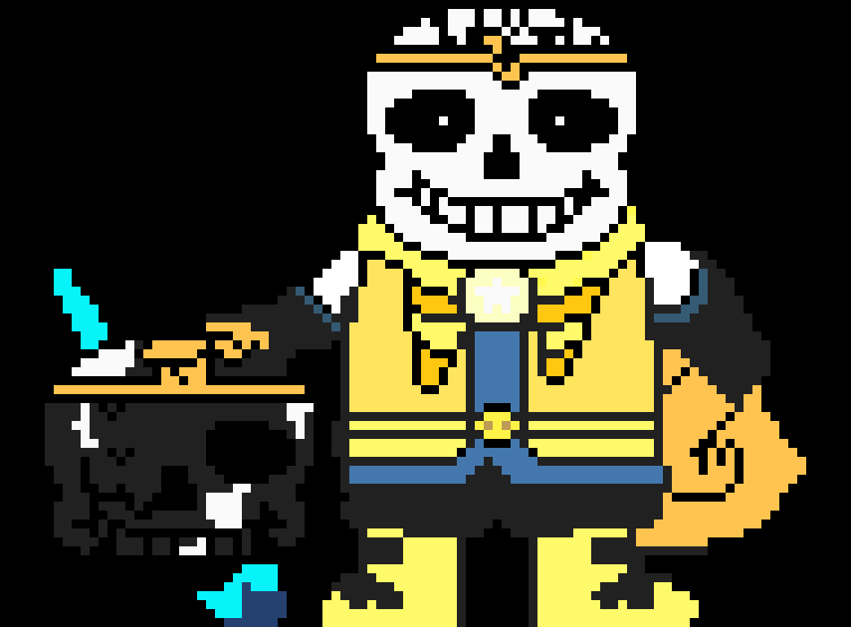 Insanity Dream Sans (with Dust Dream to) Pixel Art Maker