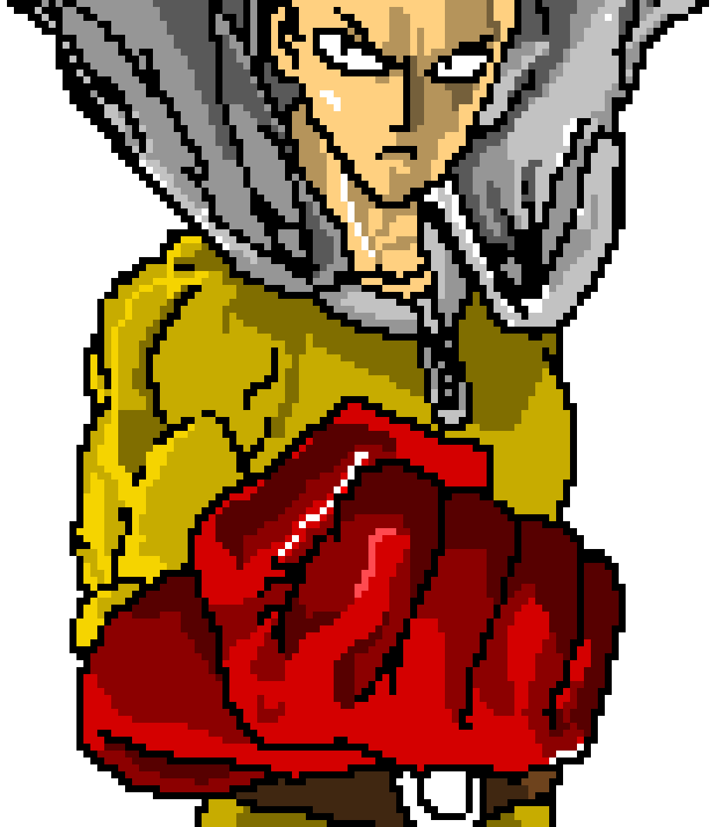 One Punch Man Pixel Art Maker