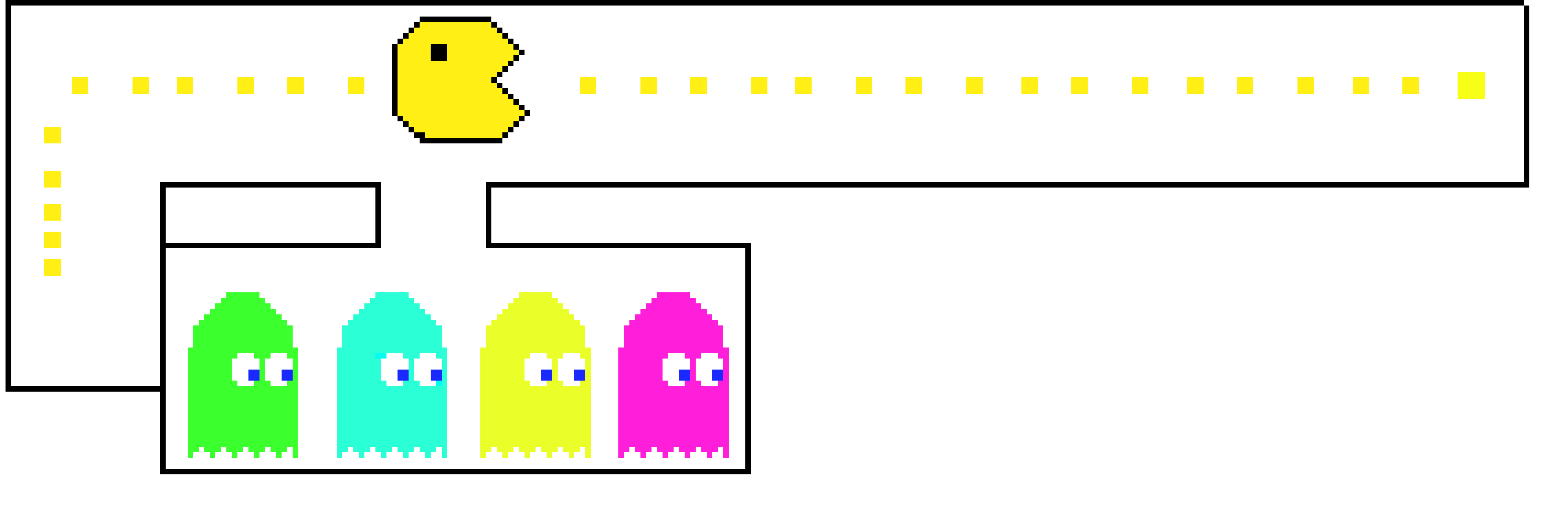 Pacman part 1 Pixel Art Maker
