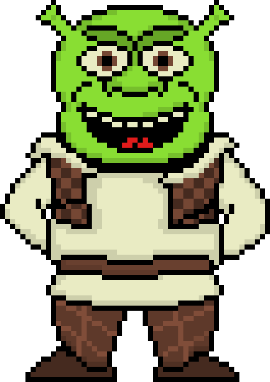 shrek Pixel Art Maker