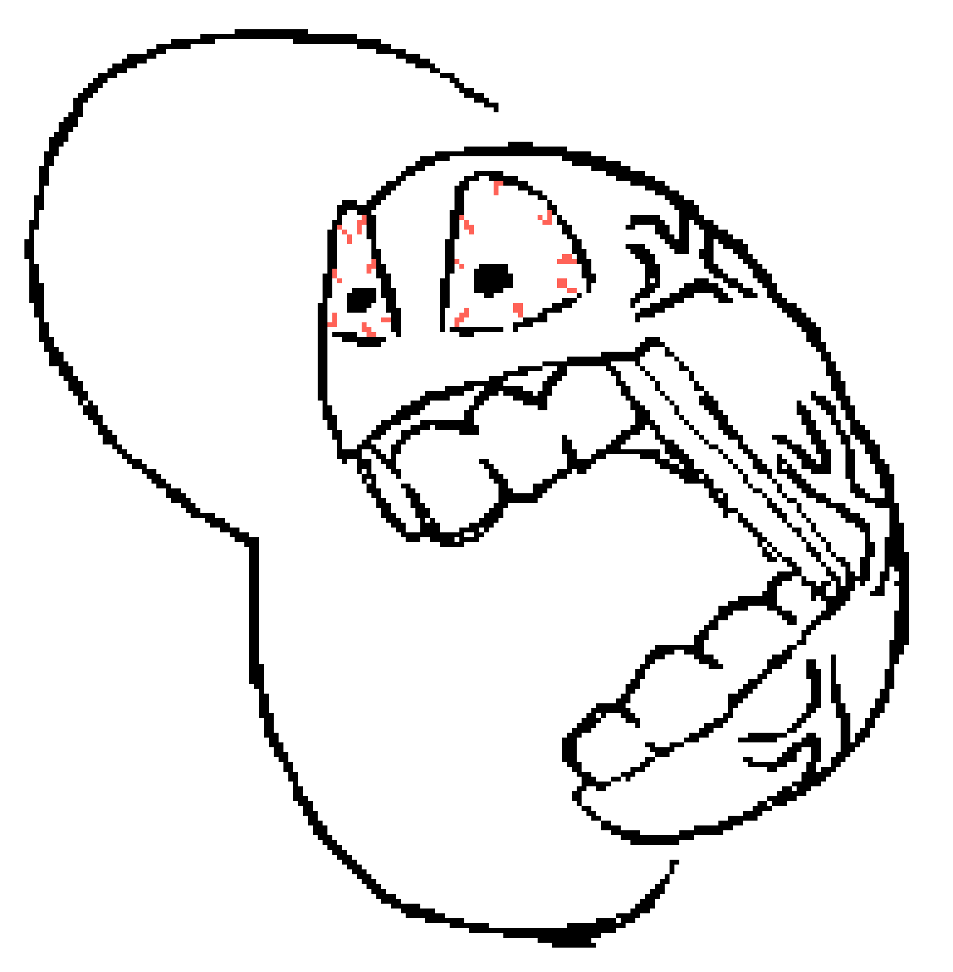 TOO MUCH BLUE Pixel Art Maker