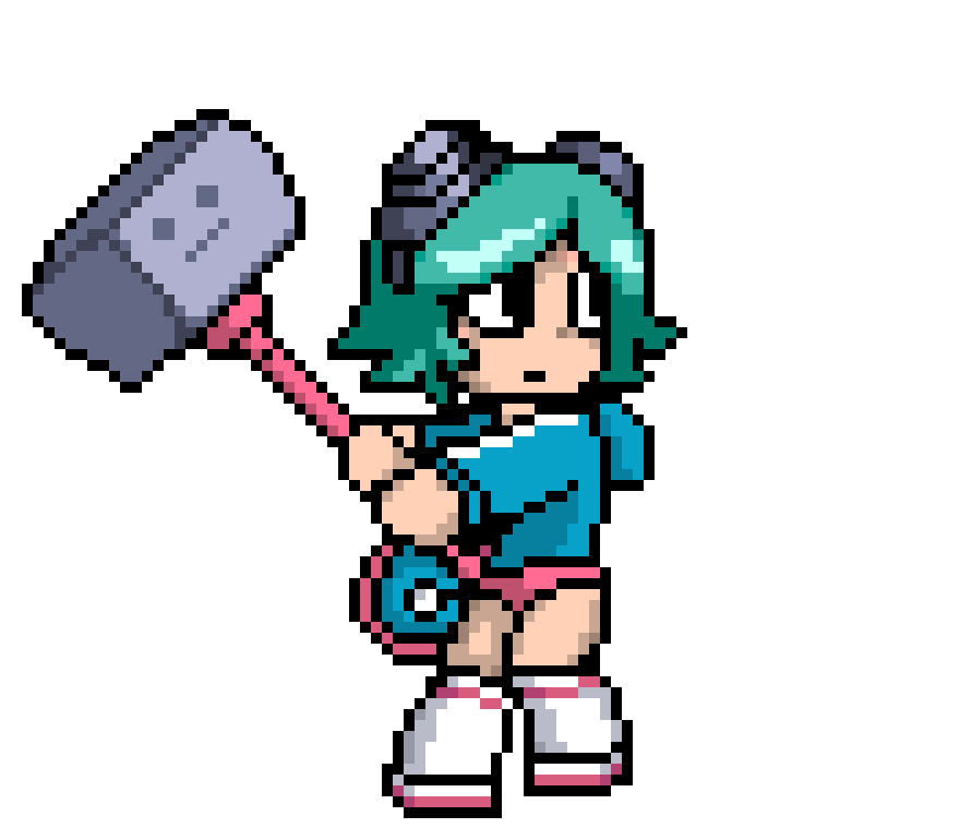 Ramona Flowers Pixel Art Maker