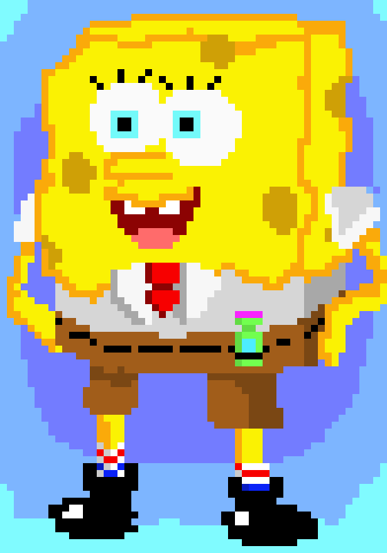 spongebob Pixel Art Maker