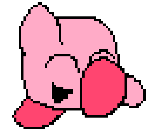 pizza tower kirby Pixel Art Maker
