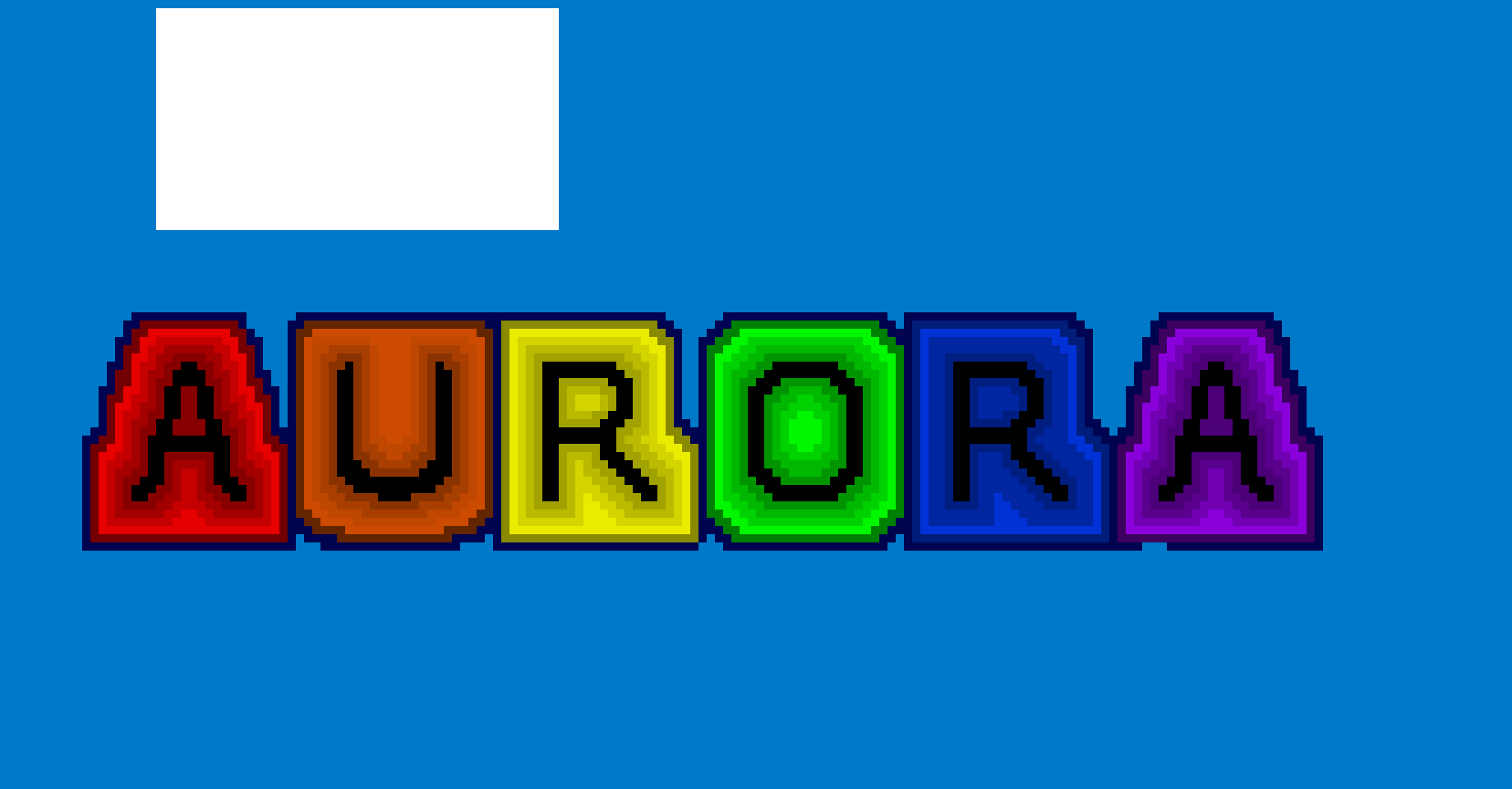 Aurora Pixel Art Maker