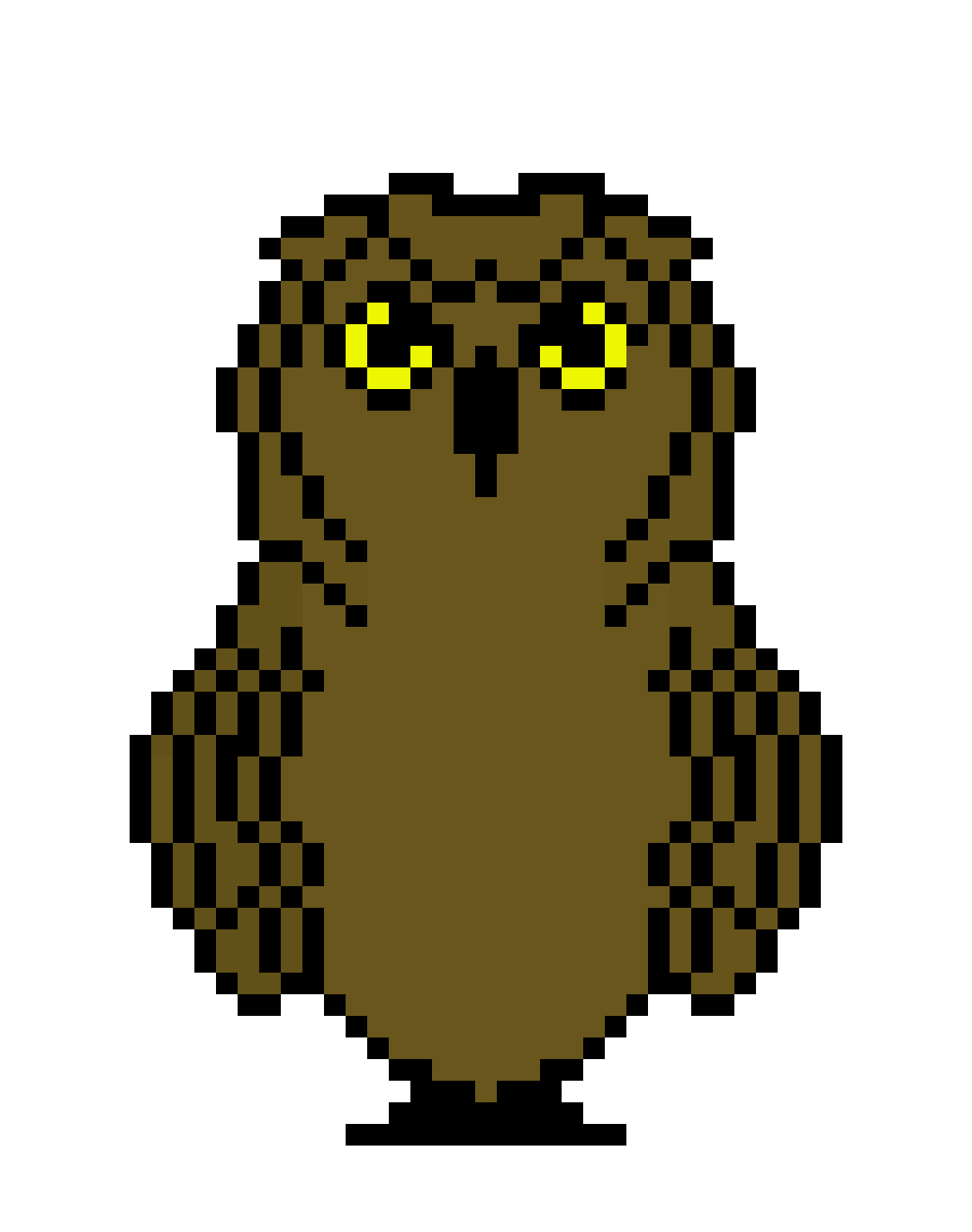 Epic owl Pixel Art Maker