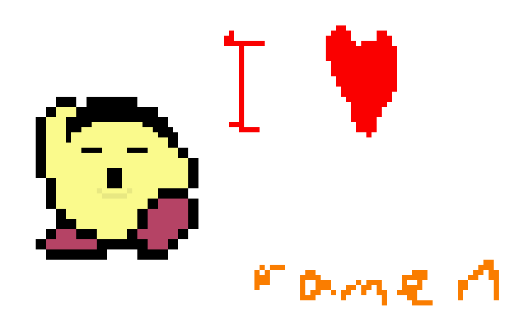 Kirby (8Bit) Sprite Pixel Art Maker