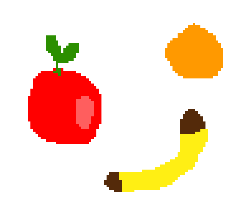 The Best 28 Fruit Bowl Pixel Art Easy