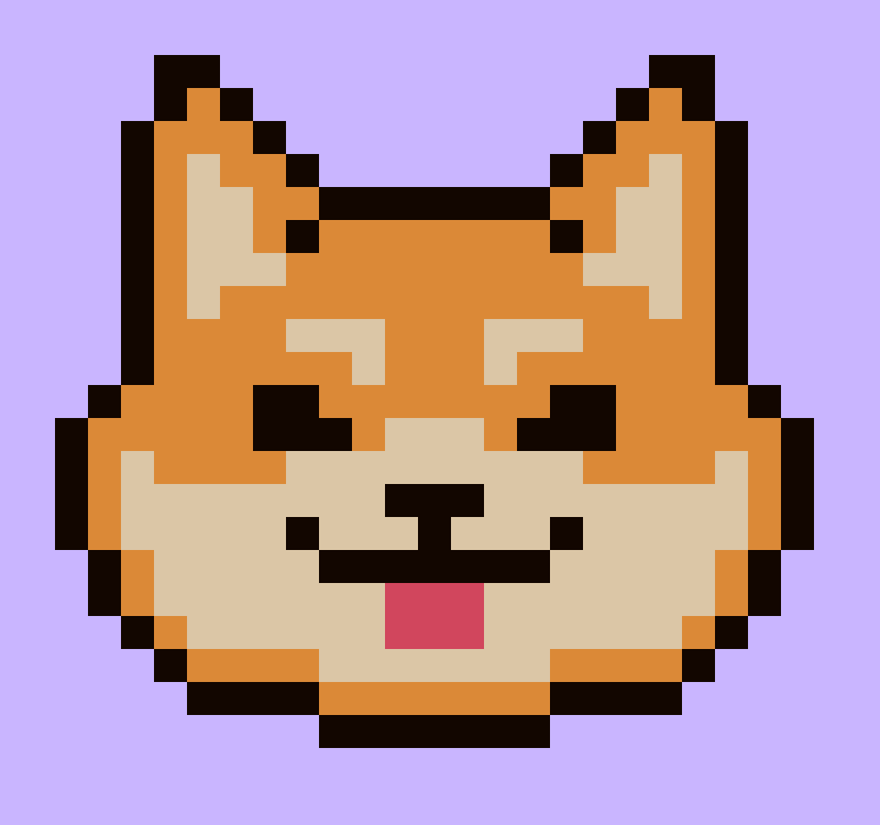 Shiba Inu Pixel Art Maker