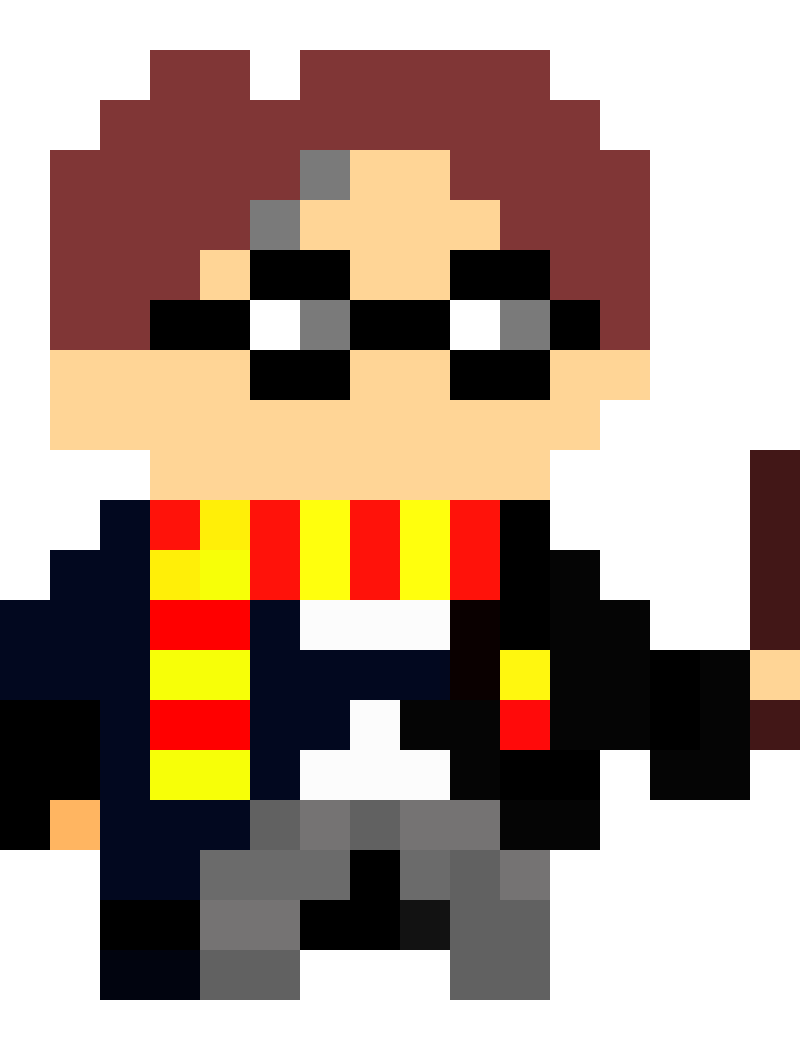 Harry Potter Minecraft Pixel Art