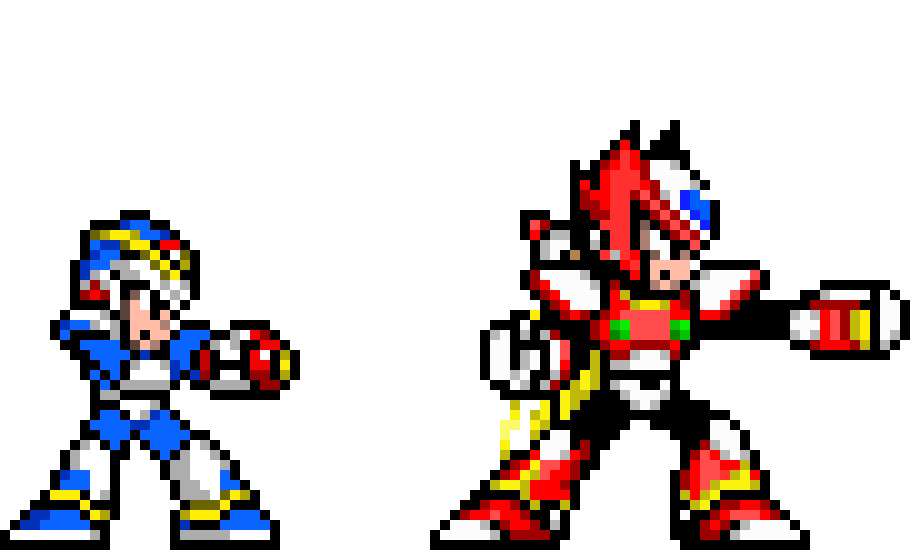 megaman X & Zero Pixel Art Maker
