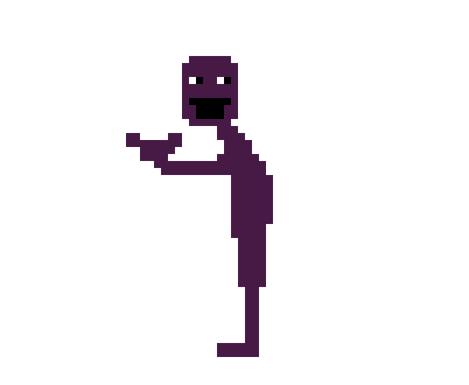 Fnaf Purple Man Pixel Art By Smarterthenyou On Newgrounds Images