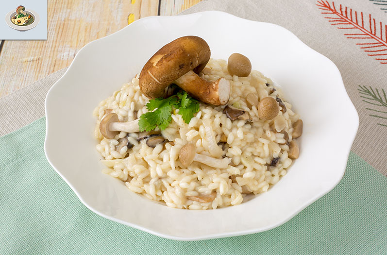 Breath of the Wild Mushroom Risotto Pixelated Provisions