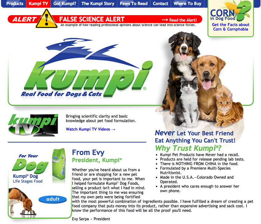 Kumpi Dog & Cat Food — PixelBit