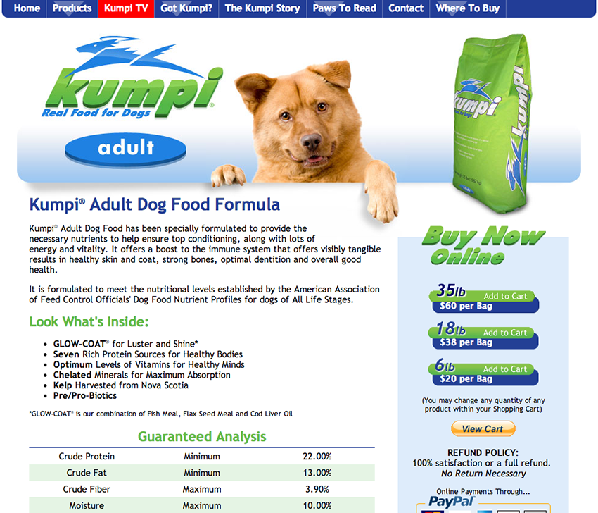 Kumpi Dog & Cat Food — PixelBit