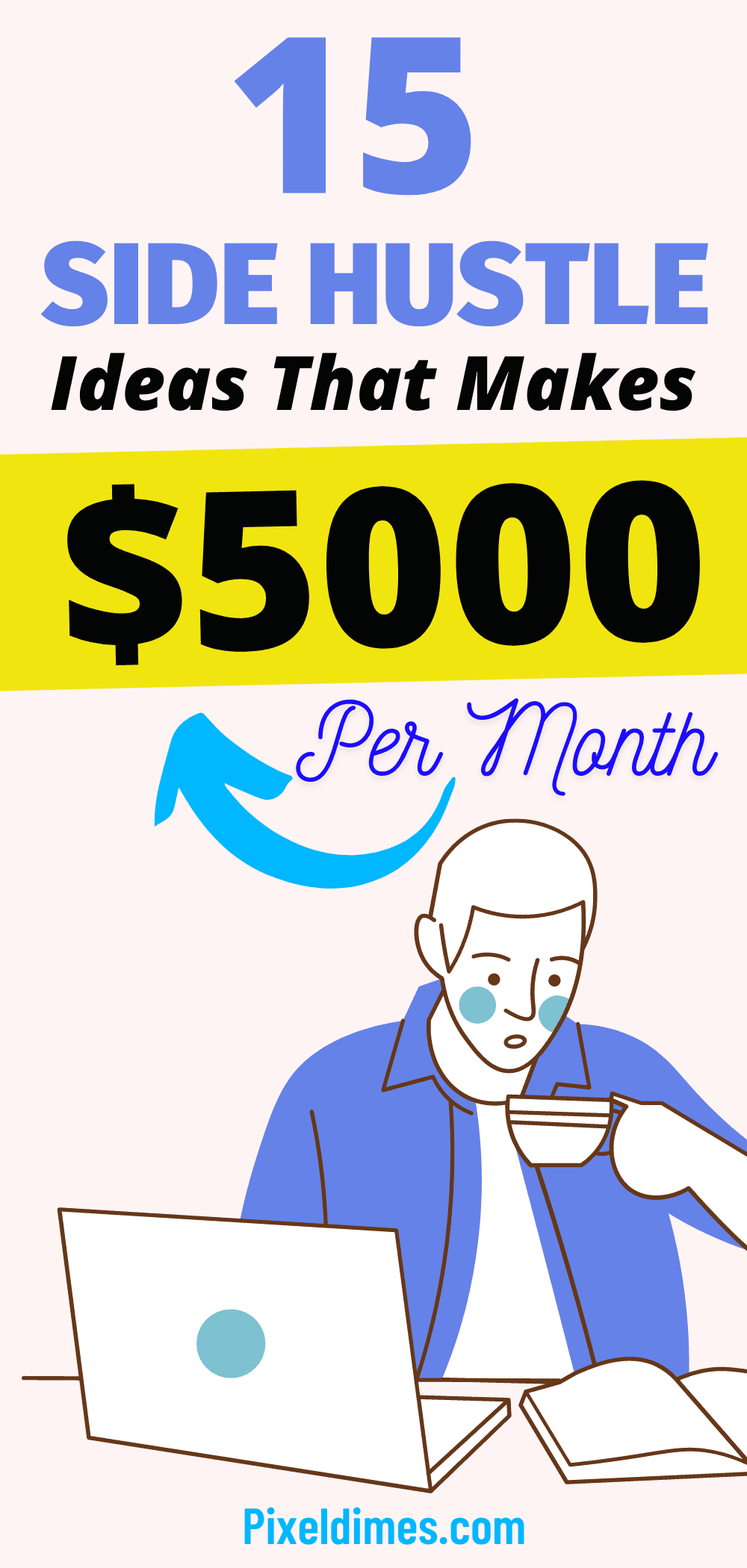 49 Side Hustle Ideas That Makes 5000 Every Month Pixel Dimes
