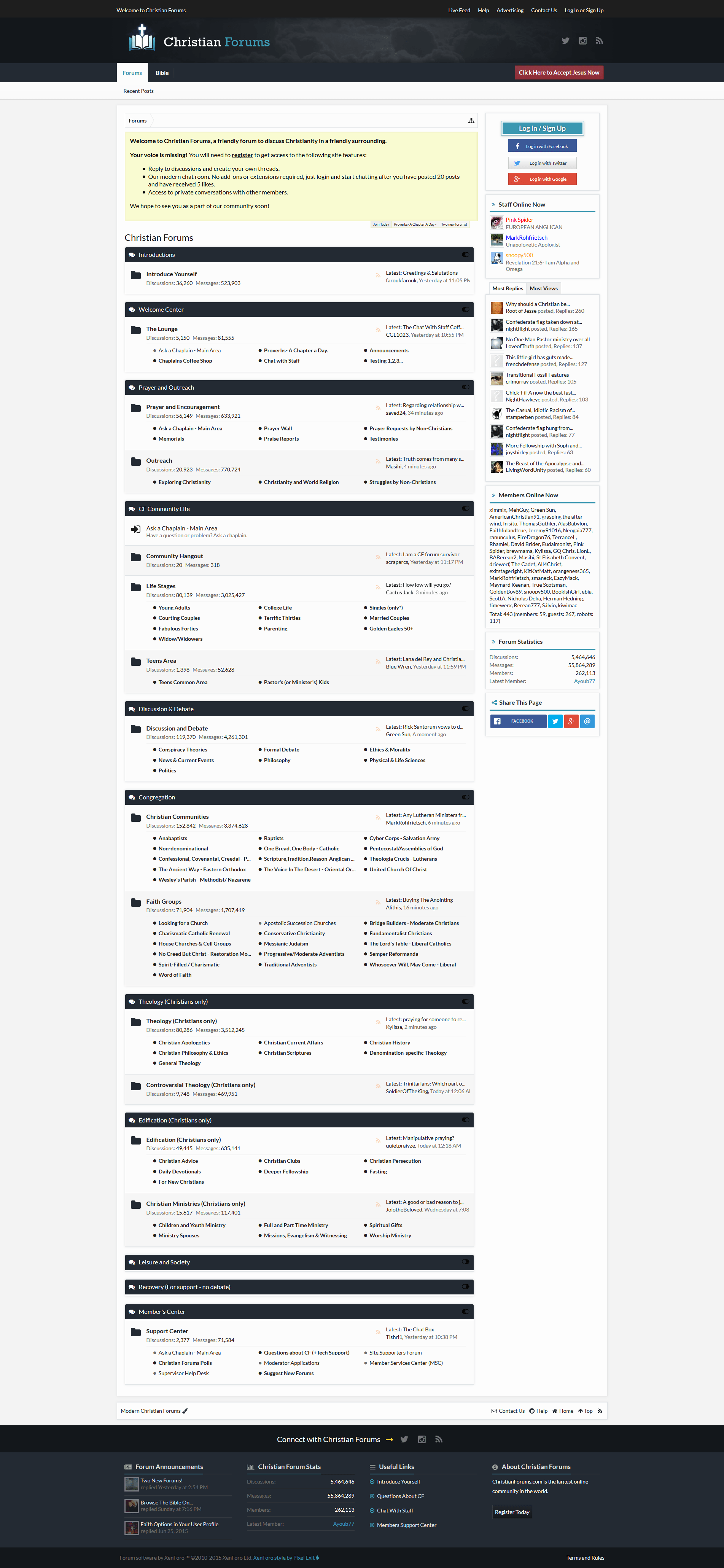 Christian Forums v1 Pixel Exit