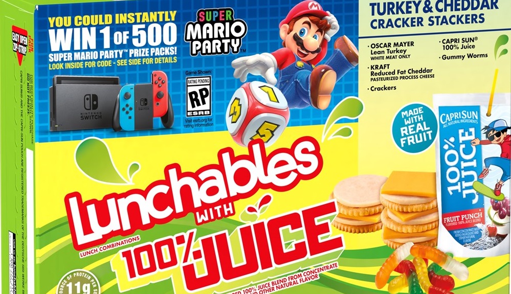 Win A Nintendo Switch With Specially Marked Lunchables