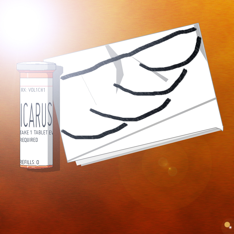 Book Cover Icarus Falling