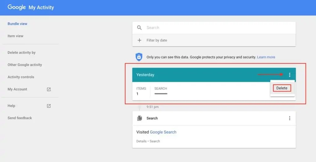 The StepbyStep Guide to Erasing Your Entire Google History Pixel