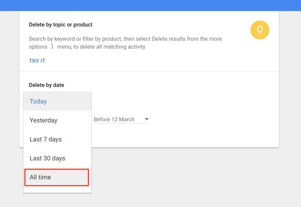 The StepbyStep Guide to Erasing Your Entire Google History Pixel