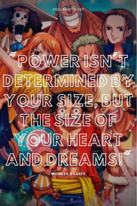 One Piece Quotes By Luffy, Zoro And Sanji | Pixelsquote.net