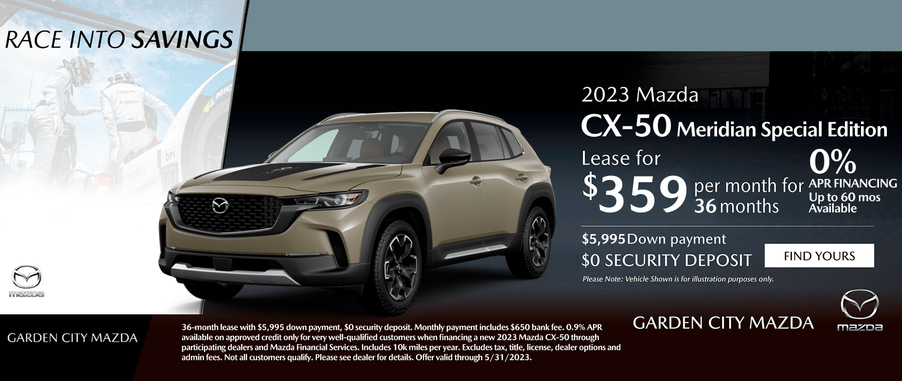 Mazda CX-50 Meridian Lease Special | Garden City Mazda